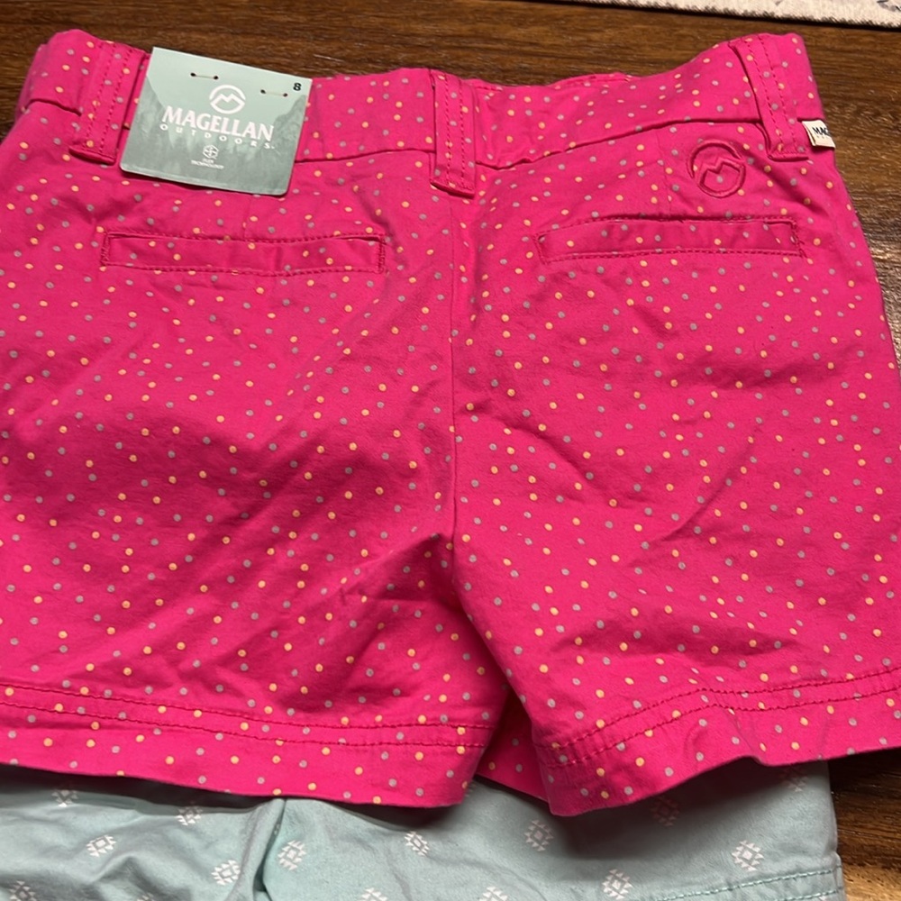 Bundle 2 Girls size 8 Magellan Outdoor shorts
